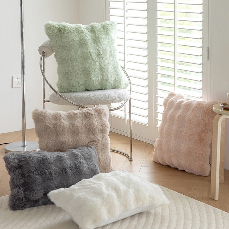 Bubble Fleece Pillow