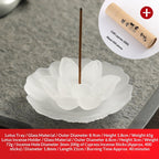 Chinese-Style Lusterware Incense Holder - Sandalwood Decor