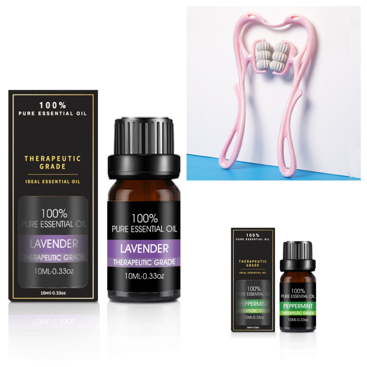 Essential Oils Set - Aromatherapy Collection