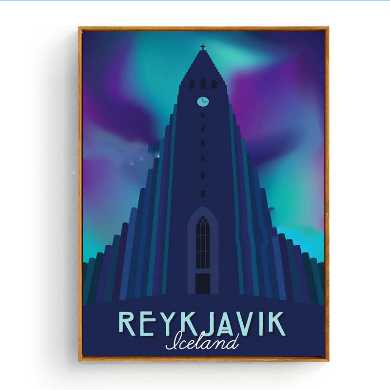 City Tourism Theme Diamond Painting - Embroidery Art