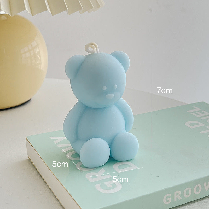 Adorable Bear Candle - Cute Paraffin Decor