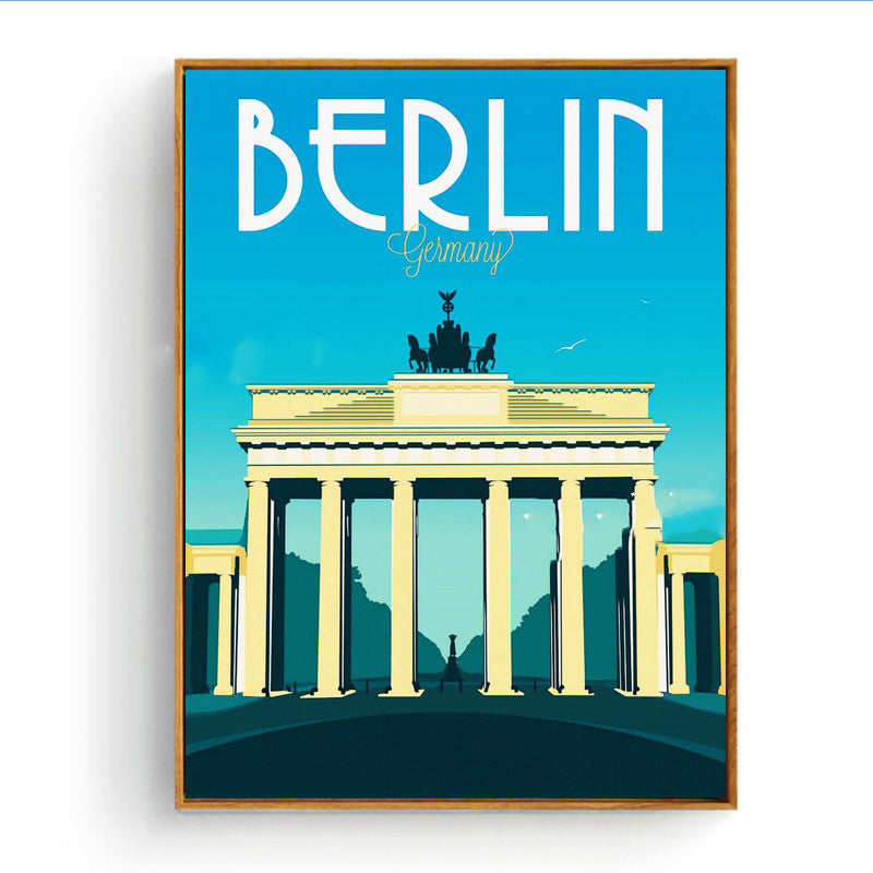 City Tourism Theme Diamond Painting - Embroidery Art