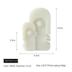 Abstract Face Aromatherapy Candle - Artistic Decor