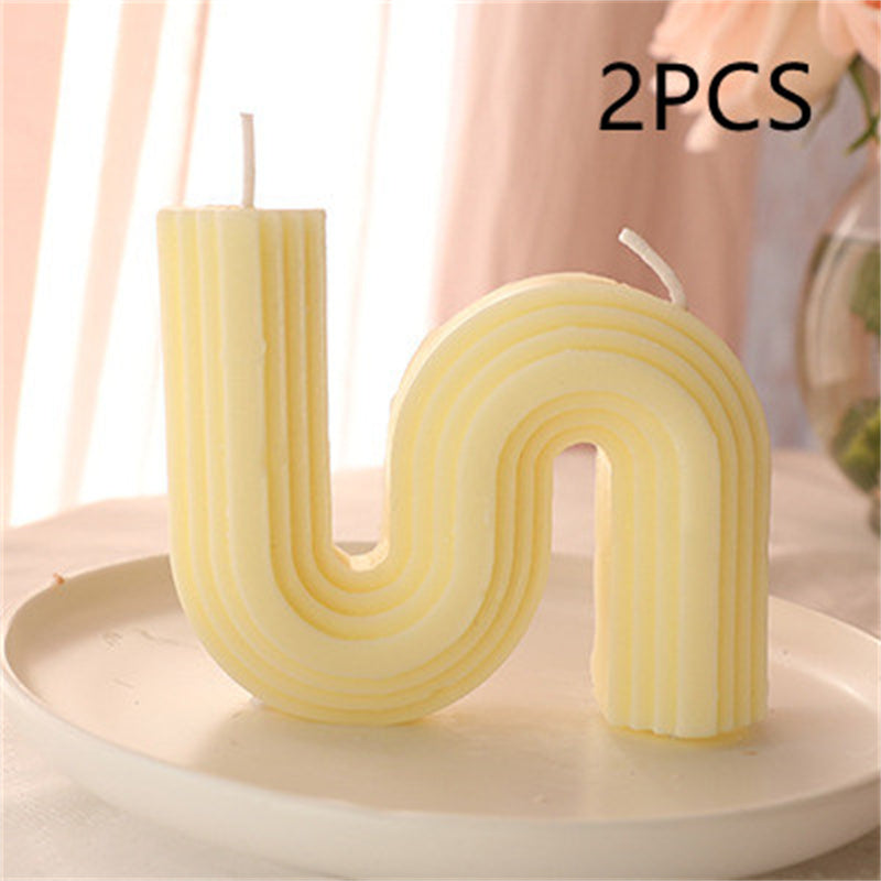 Geometric Artisan Soy Wax Aromatherapy Candles