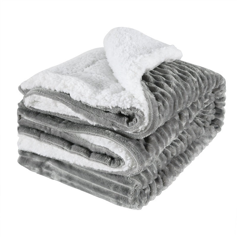 Double Layer Flannel Blanket