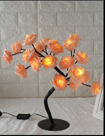 LED Rose Tree Lamp - Small Modeling Table Light