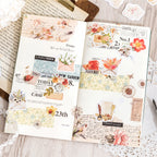 Retro Flower Journal Decoration Stickers