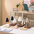 Wooden Wax Melting Lamp - Atmosphere Night Light