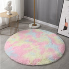 Fluffy Round Rug