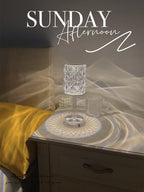 Crystal Bedside Table Lamp - Simple Ambience Light