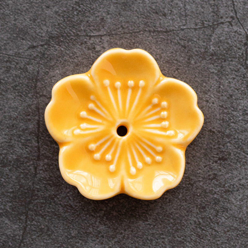 Cherry Blossom Incense Holder - Japanese Zen Decor