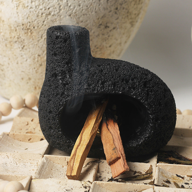 Cement Multi-Function Incense Tray - Retro Industrial Decor