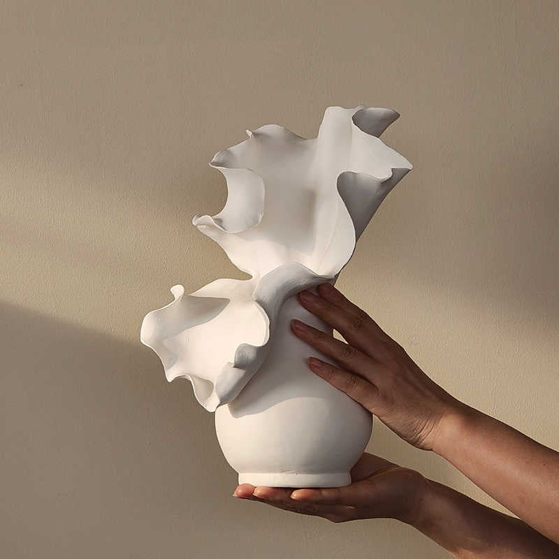 Handmade Ceramic Art Vase - Artisan Crafted