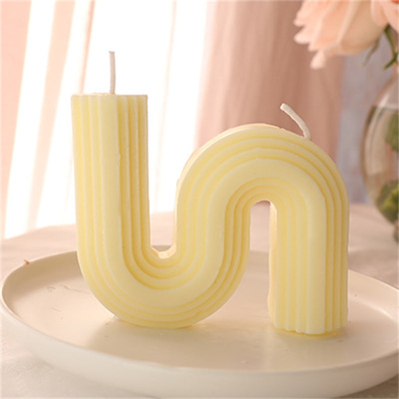 Geometric Artisan Soy Wax Aromatherapy Candles
