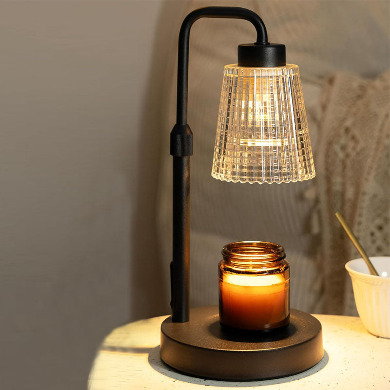 Metal Wax Melting Lamp - Modern Industrial Warmer