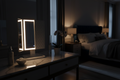 Professional 3-Folding Makeup Mirror - LED Lights Flexible Base
