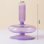 Nordic Glass Candle Holders - European Style