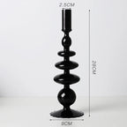 Nordic Glass Candle Holders - European Style