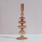 Nordic Glass Candle Holders - European Style