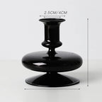 Nordic Glass Candle Holders - European Style