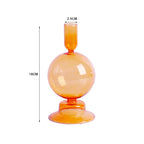 Nordic Glass Candle Holders - European Style