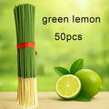 Green Lemon Incense Sticks 22cm - Fresh Citrus Aroma