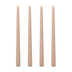 Tall Unscented Taper Candles 30cm - 4 Pack