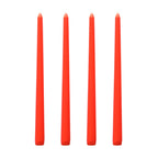 Tall Unscented Taper Candles 30cm - 4 Pack