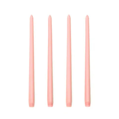 Tall Unscented Taper Candles 30cm - 4 Pack