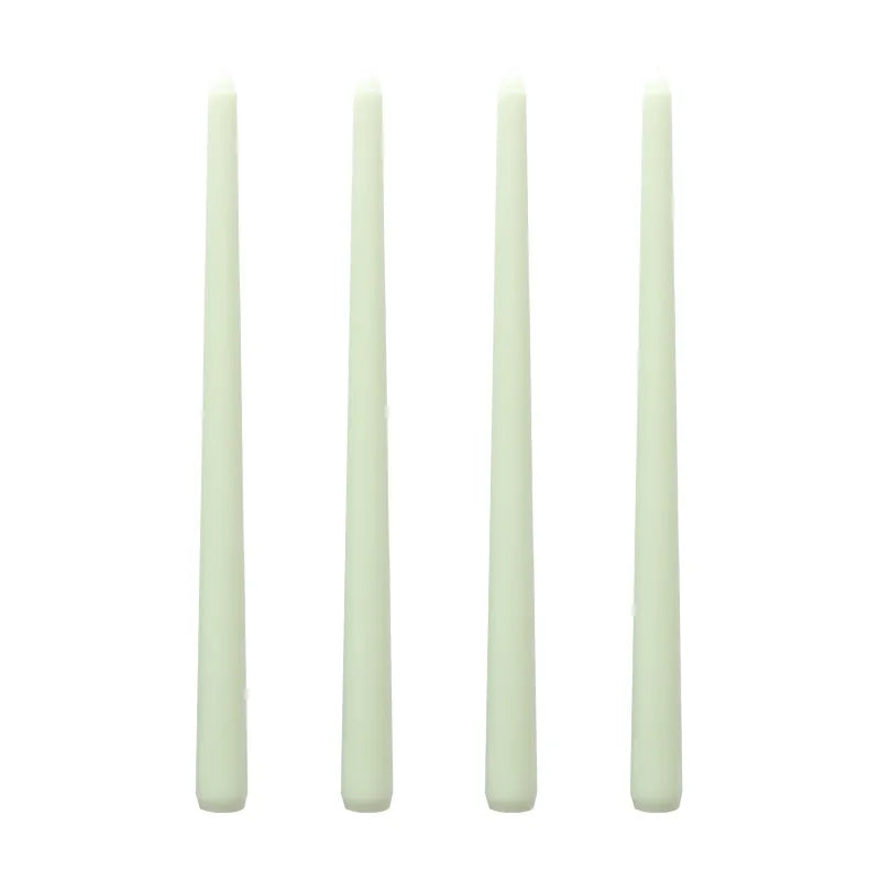 Tall Unscented Taper Candles 30cm - 4 Pack