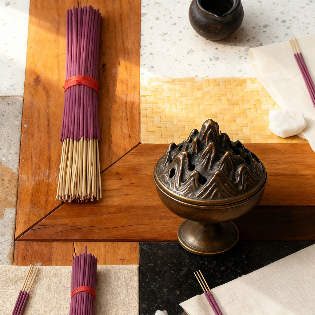 Handmade Floral Rose Incense Sticks, 22.0cm Cm Long