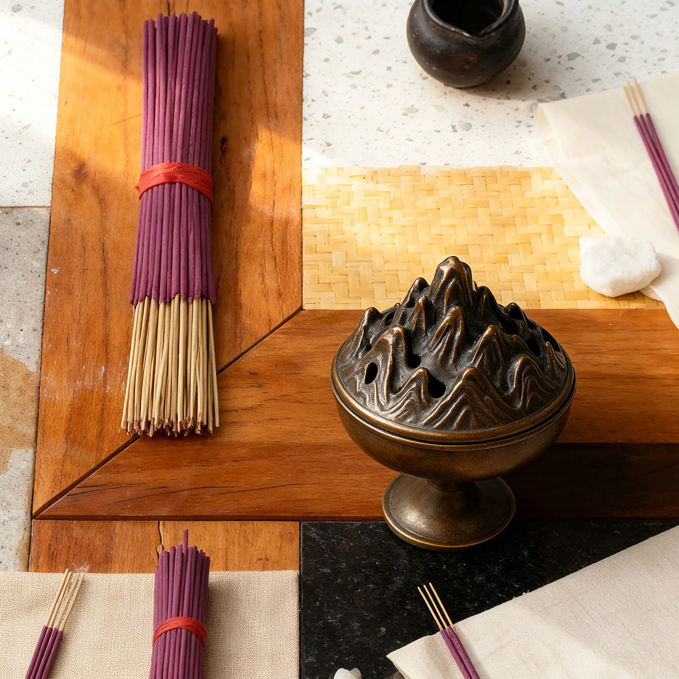 Handmade Floral Rose Incense Sticks, 22.0cm Cm Long
