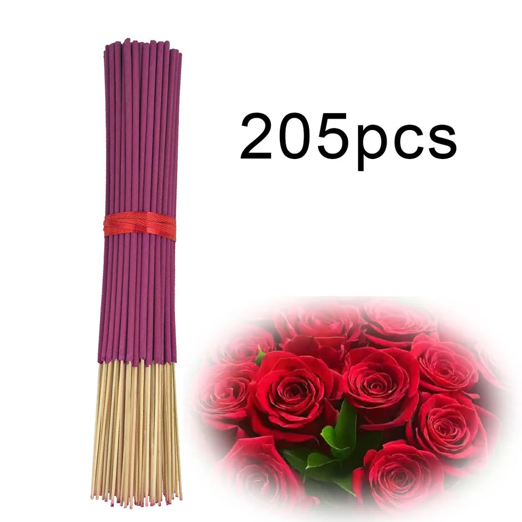 Handmade Floral Rose Incense Sticks, 22.0cm Cm Long