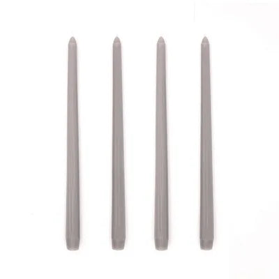 Tall Unscented Taper Candles 30cm - 4 Pack