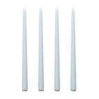 Tall Unscented Taper Candles 30cm - 4 Pack
