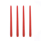 Tall Unscented Taper Candles 30cm - 4 Pack