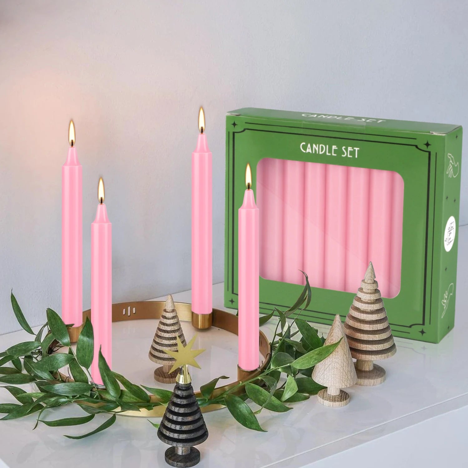 Ceramic Candle Holder - Handmade Home Ornament