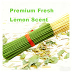 Green Lemon Incense Sticks 22cm - Fresh Citrus Aroma