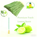 Green Lemon Incense Sticks 22cm - Fresh Citrus Aroma