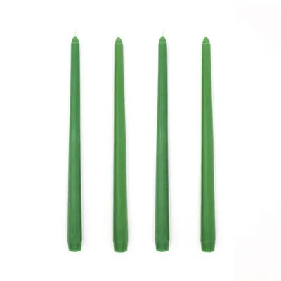 Tall Unscented Taper Candles 30cm - 4 Pack
