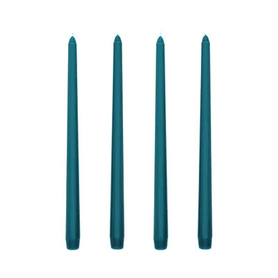 Tall Unscented Taper Candles 30cm - 4 Pack