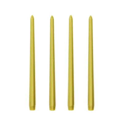 Tall Unscented Taper Candles 30cm - 4 Pack