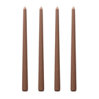 Tall Unscented Taper Candles 30cm - 4 Pack