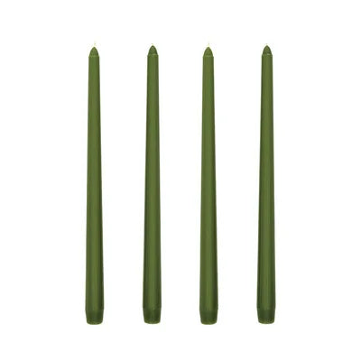 Tall Unscented Taper Candles 30cm - 4 Pack
