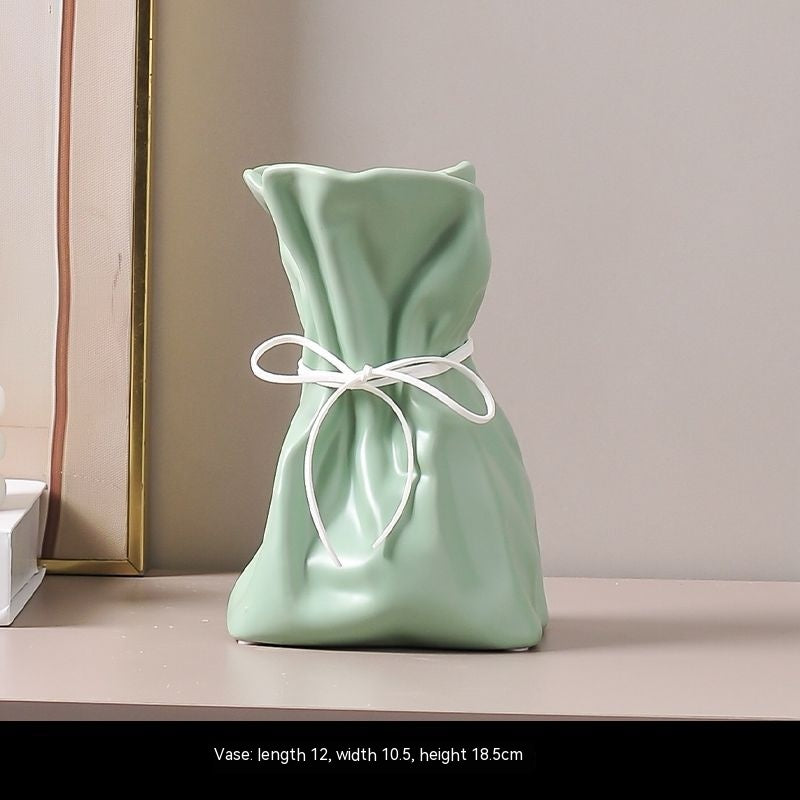 Simple Nordic Style Ceramic Vase - Minimalist