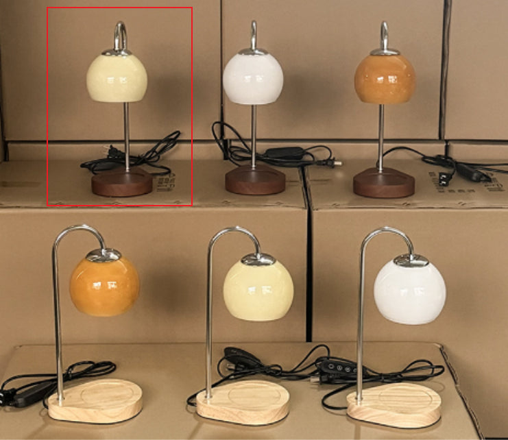 Dimmable Wax Melting Candle Lamp - Adjustable Warmer