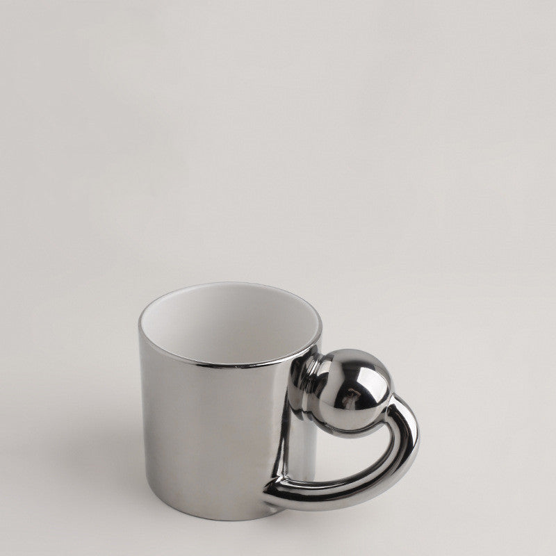 Coffee Cup Couple Mug Frosted Ceramic Mug Gift Box Set