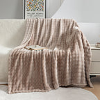Bubble Flannel Blanket