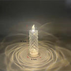 Rose Pattern LED Candle Light - Refraction Electronic