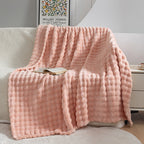 Bubble Flannel Blanket